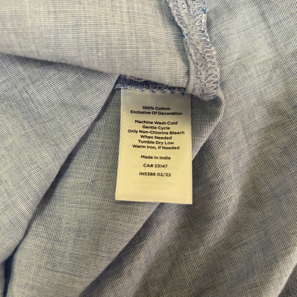 Talbots Embroidered Tunic, Large - image 6